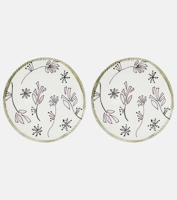 x Marni Fiore Rosa set of 2 dinner plates | Serax