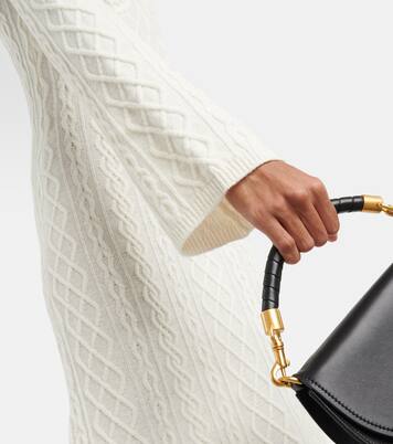 Abito midi in lana e cashmere a trecce | Chloé
