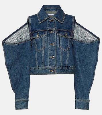 Verzierte Jeansjacke | Area