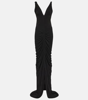 Ruched jersey gown | Givenchy