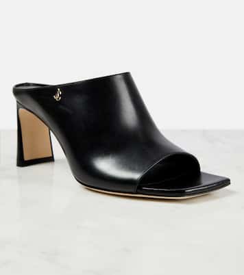 Pantoletten Kinley 75 aus Leder | Jimmy Choo