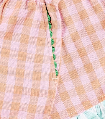 Shorts de algodón a cuadros | Stella McCartney Kids