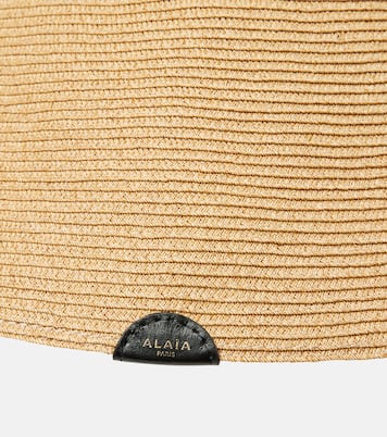 Capeline straw cloche hat | Alaïa