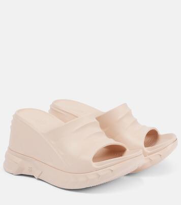 Marshmallow wedge slides | Givenchy
