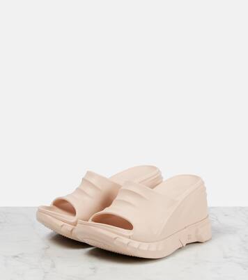 Marshmallow wedge slides | Givenchy