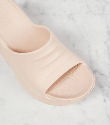 Marshmallow wedge slides | Givenchy