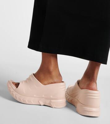 Marshmallow wedge slides | Givenchy