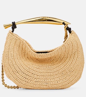 Sardine Chain raffia-effect tote bag | Bottega Veneta
