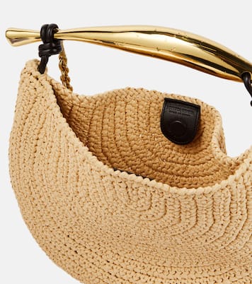 Sardine Chain raffia-effect tote bag | Bottega Veneta