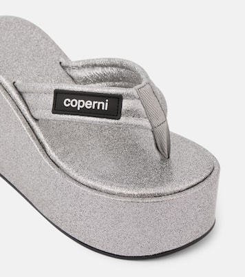 Sandali infradito con zeppa | Coperni