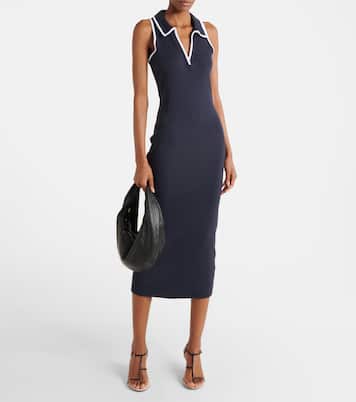 Vestido polo Darien de mezcla de algodón | Veronica Beard