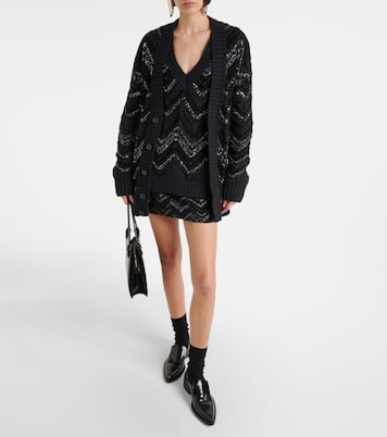 Cardigan mit Pailletten | Missoni