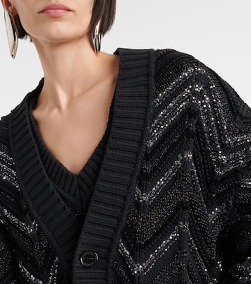 Cardigan mit Pailletten | Missoni
