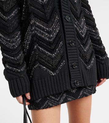 Cardigan mit Pailletten | Missoni