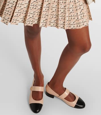 Escarpins en cuir à logo | Tory Burch