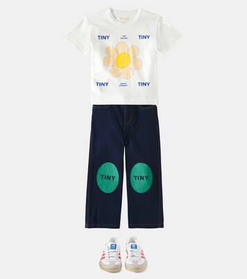 T-shirt Daisy in cotone con stampa | Tinycottons