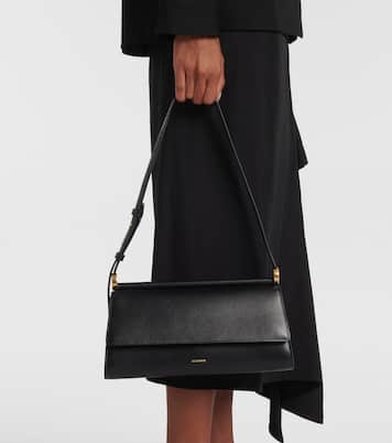 Ghost leather shoulder bag | Jil Sander