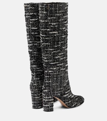 Botas altas de bouclé | Gianvito Rossi