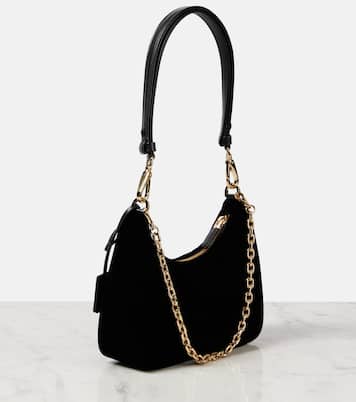 Re-Edition Small embellished shoulder bag | Prada