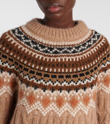 Pull en jacquard de mohair et laine | Moncler Grenoble