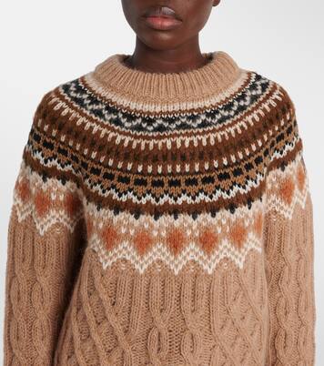 Pull en jacquard de mohair et laine | Moncler Grenoble