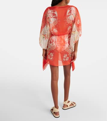 Caftán de seda estampado | Etro