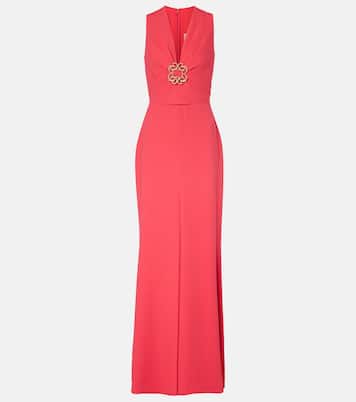 Abito lungo in cady | Elie Saab