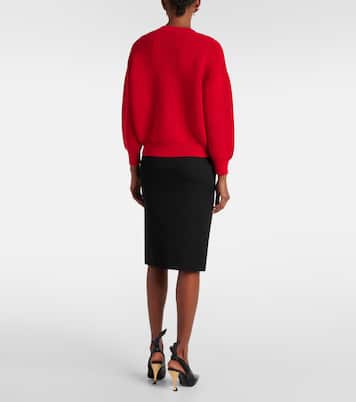 4G waffle-knit wool sweater | Givenchy