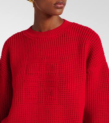 4G waffle-knit wool sweater | Givenchy