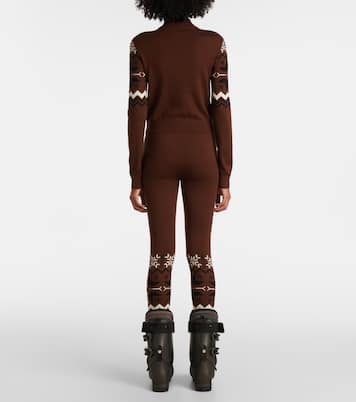 Leggings Nordic in lana a vita alta | Perfect Moment