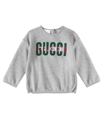 Baby Bedruckter Pullover aus Baumwolle | Gucci Kids