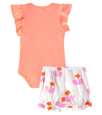 Bébé – Set body et culotte bloomer Mahla en coton | Fábula
