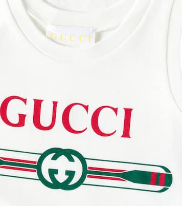 Bebé - body de algodón con logo | Gucci Kids