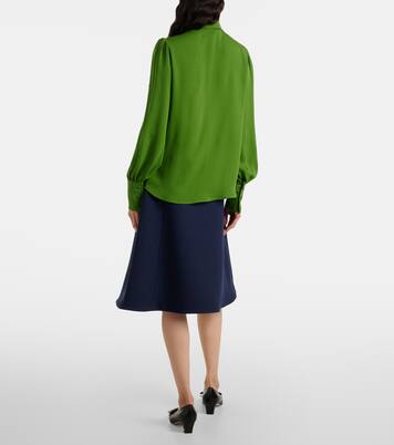 Blouse en soie à ornements | Valentino