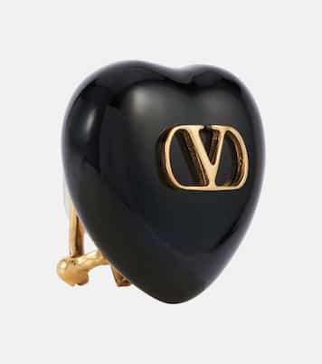 VLogo 하트 이어링 | Valentino