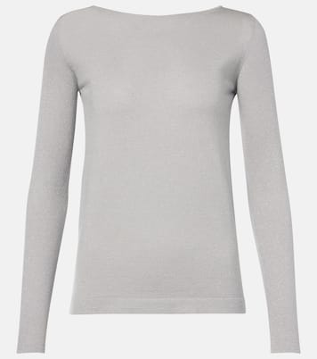 Pullover Sparkling in cashmere e seta | Brunello Cucinelli