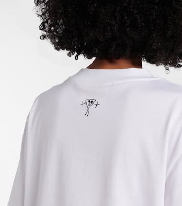 Camiseta de jersey de algodón estampada | Plan C