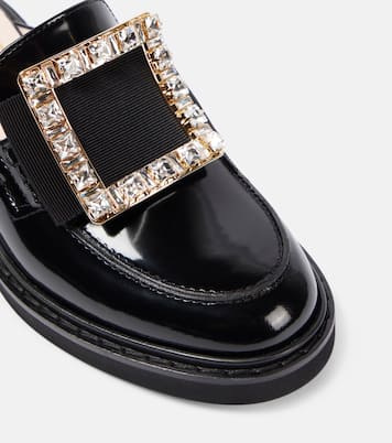 Viv' Rangers embellished leather mules | Roger Vivier