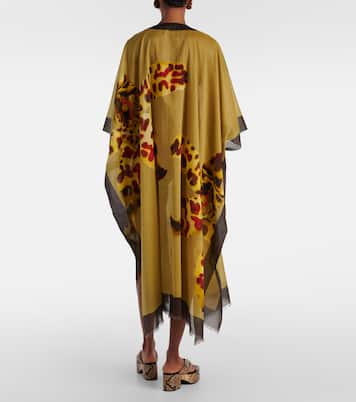 Copricostume in cotone con stampa | Dries Van Noten
