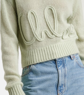 Pullover aus Alpakawolle und Seide | Chloé