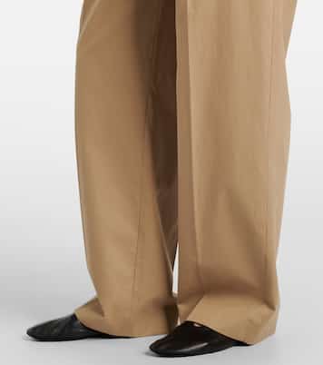 Pantalon Alfidis en coton et cachemire | The Row