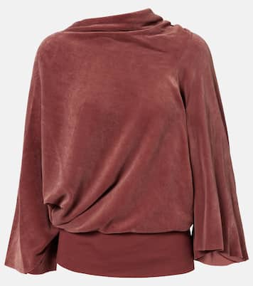 Top aus Charmeuse | Rick Owens