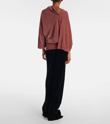 Top aus Charmeuse | Rick Owens