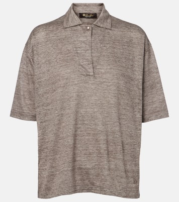 Polohemd Gargano aus Leinen | Loro Piana