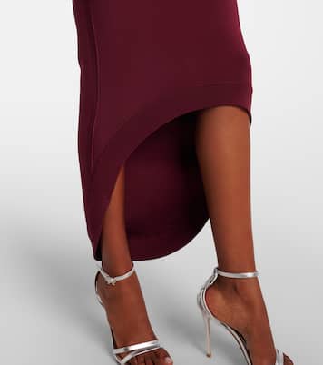 Halterneck midi dress | Galvan