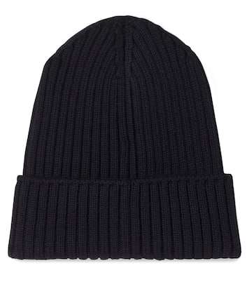 Logo virgin wool beanie | Moncler Enfant