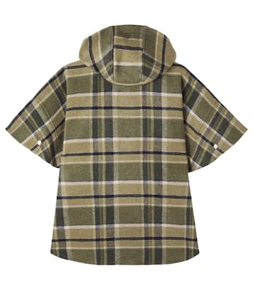 Plaid coat | Chloé Kids