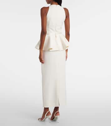 Riya ruffled cocktail dress | Safiyaa