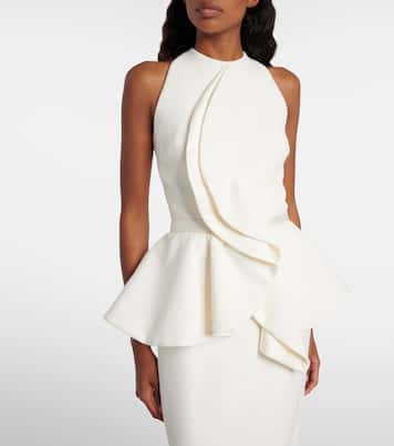 Riya ruffled cocktail dress | Safiyaa