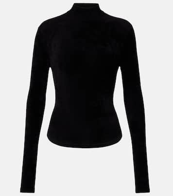 Chenille turtleneck bodysuit | Versace